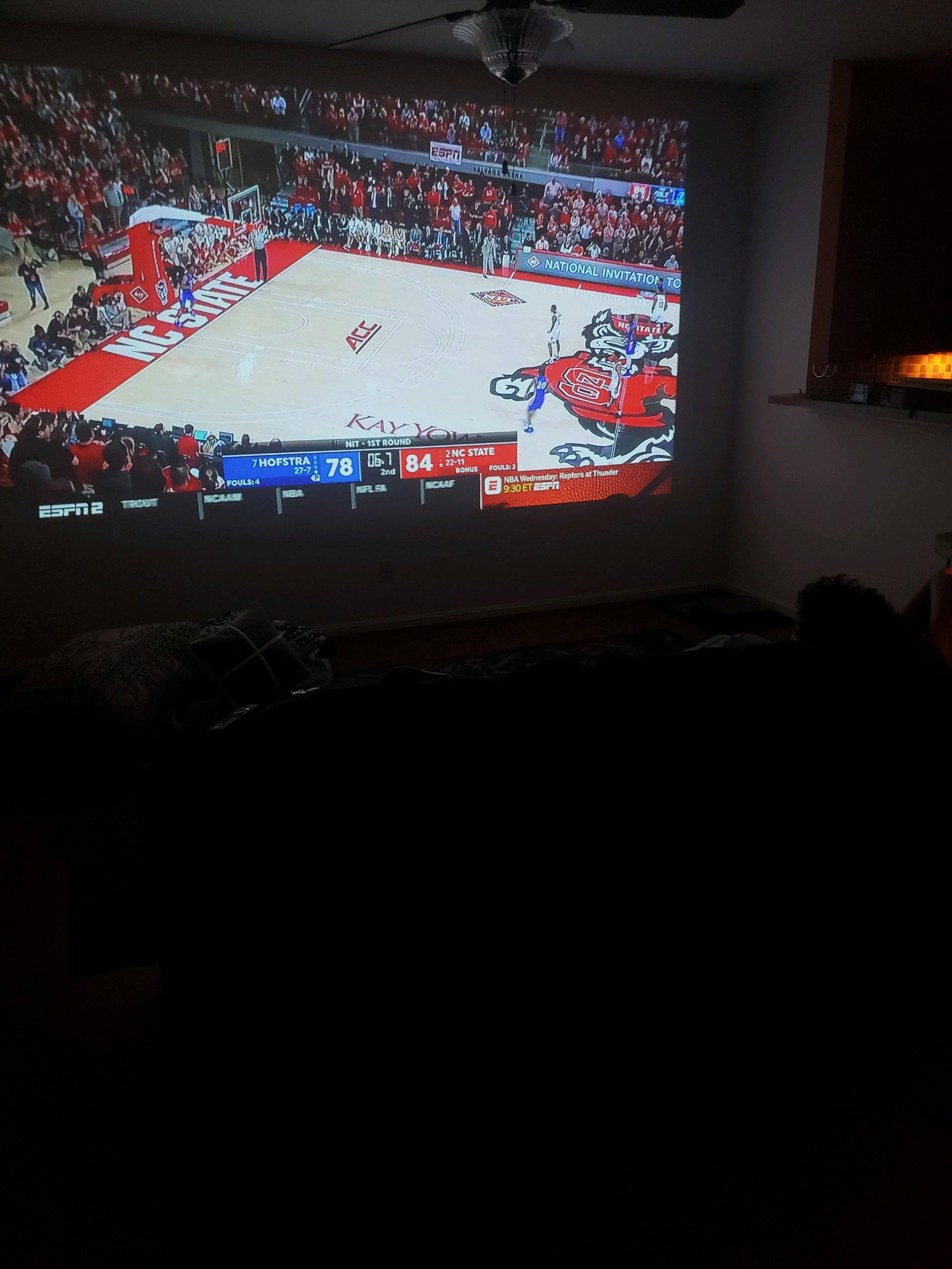 8 ft away living room, click to load a larger version