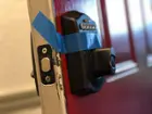 Works with your existing door lock., click to load a larger version