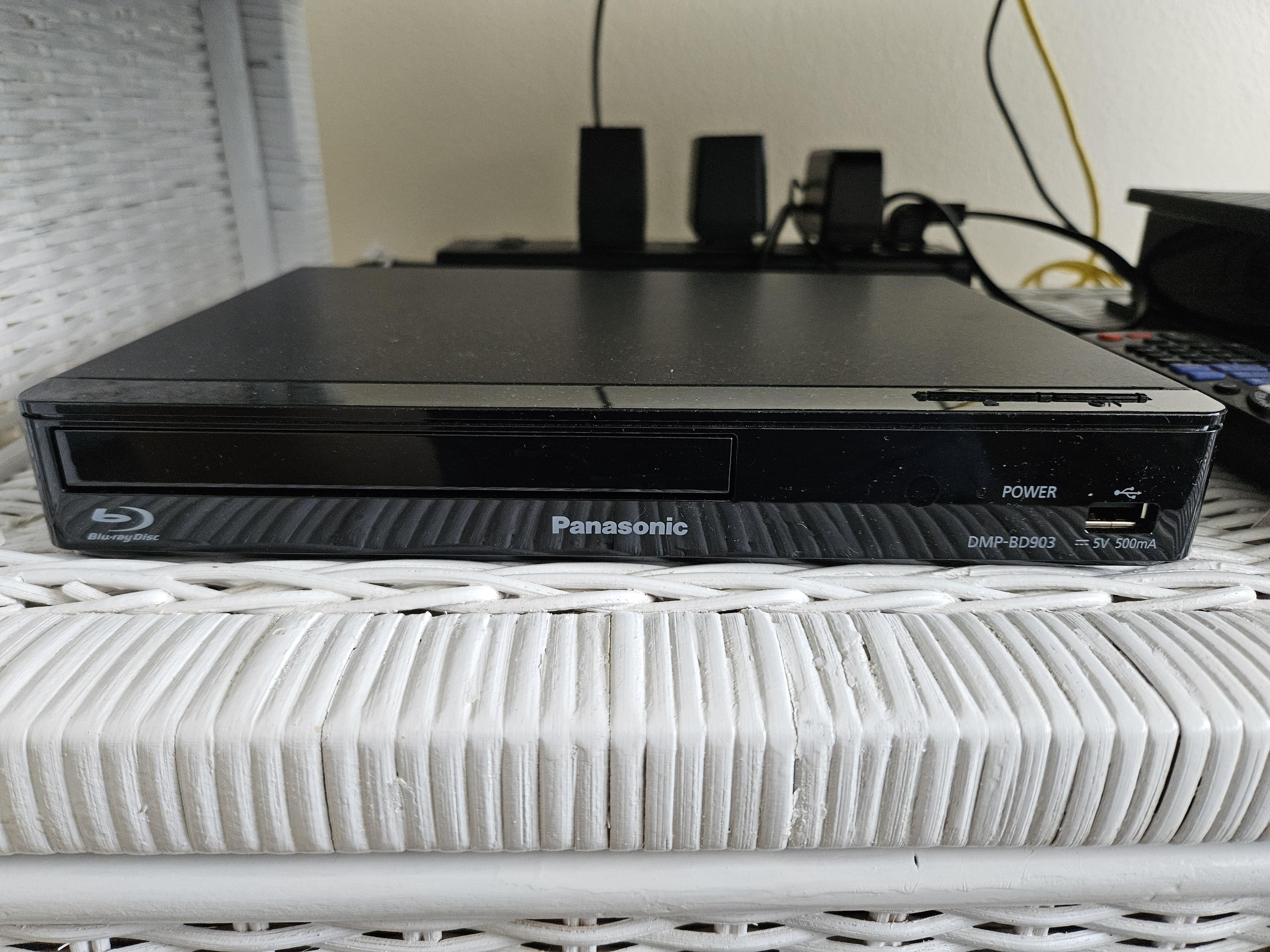 Panasonic Streaming Wi Fi Built In Blu ray Player Black DMP-BD903