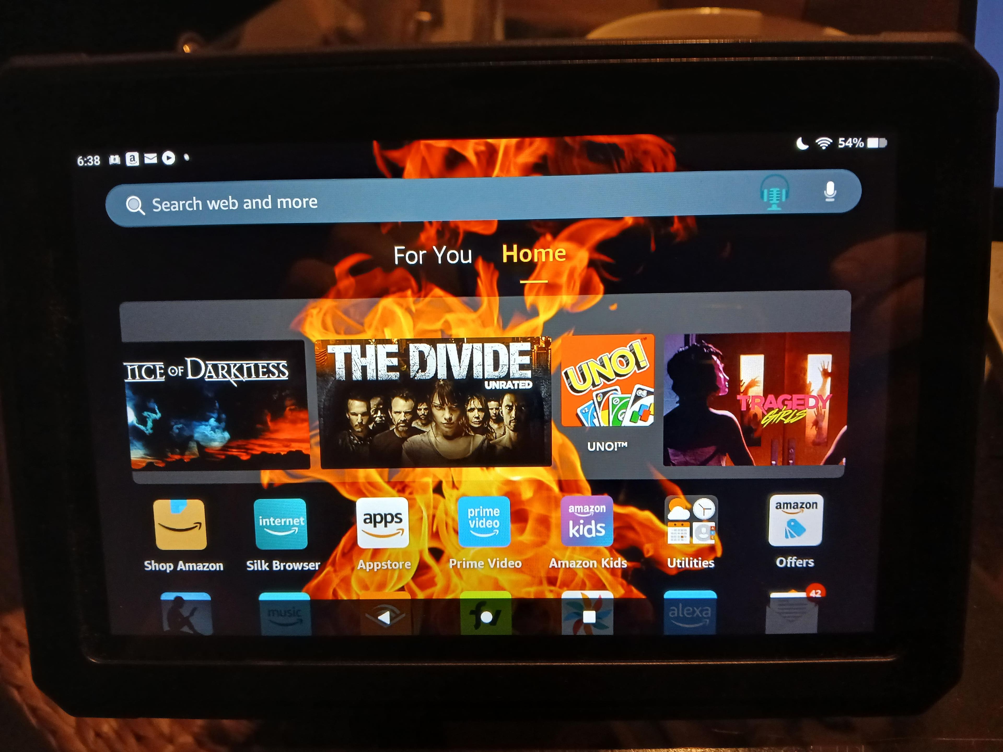 Amazon Fire HD 8 tablet, 8” HD Display, 3GB memory, 32GB, designed