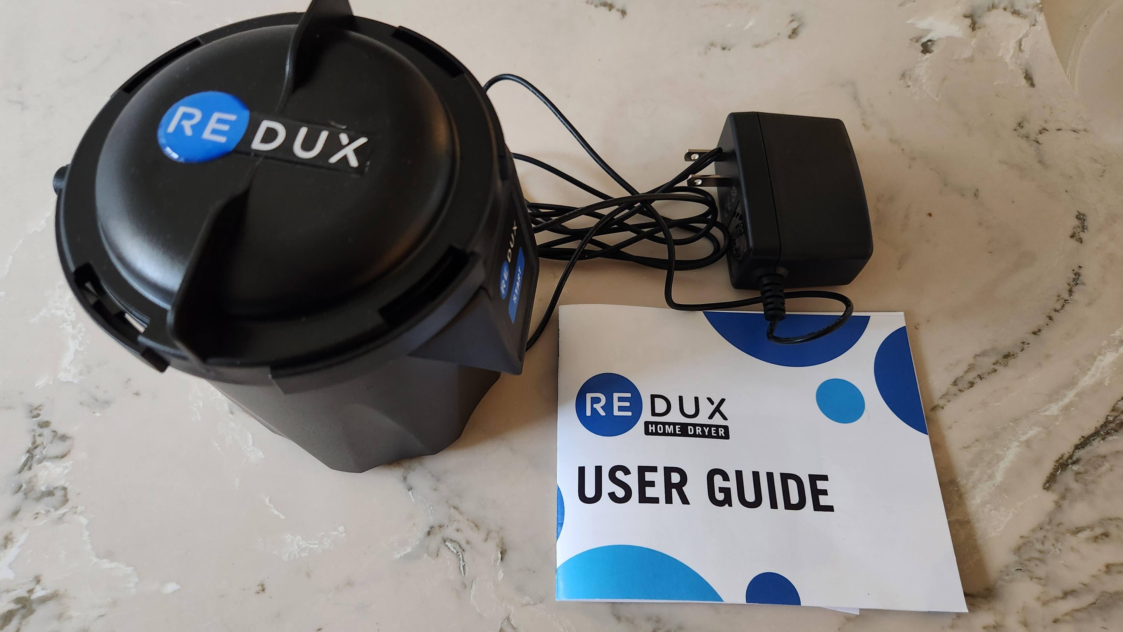 Redux Dryer and Box Contents, click to load a larger version