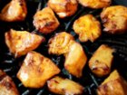 Grilled chicken breast cooking, click to load a larger version