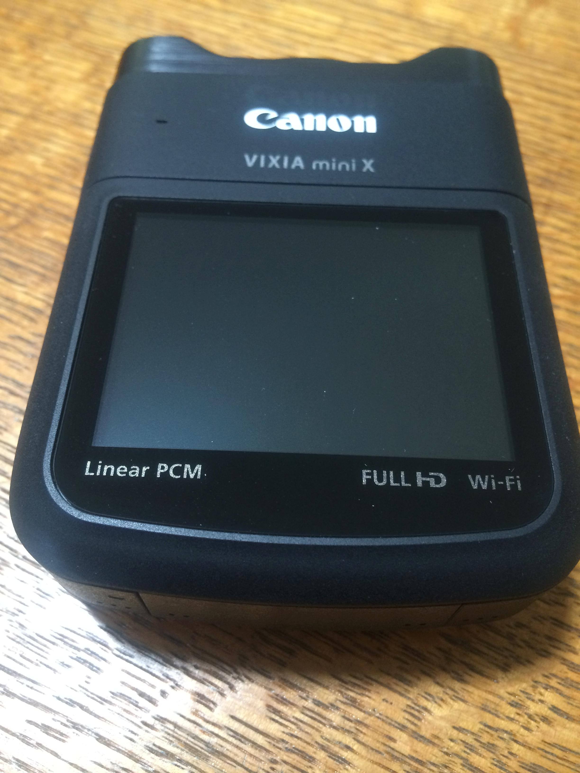 Canon VIXIA Mini X HD Flash Memory Camcorder Black 9114B002 Best Buy