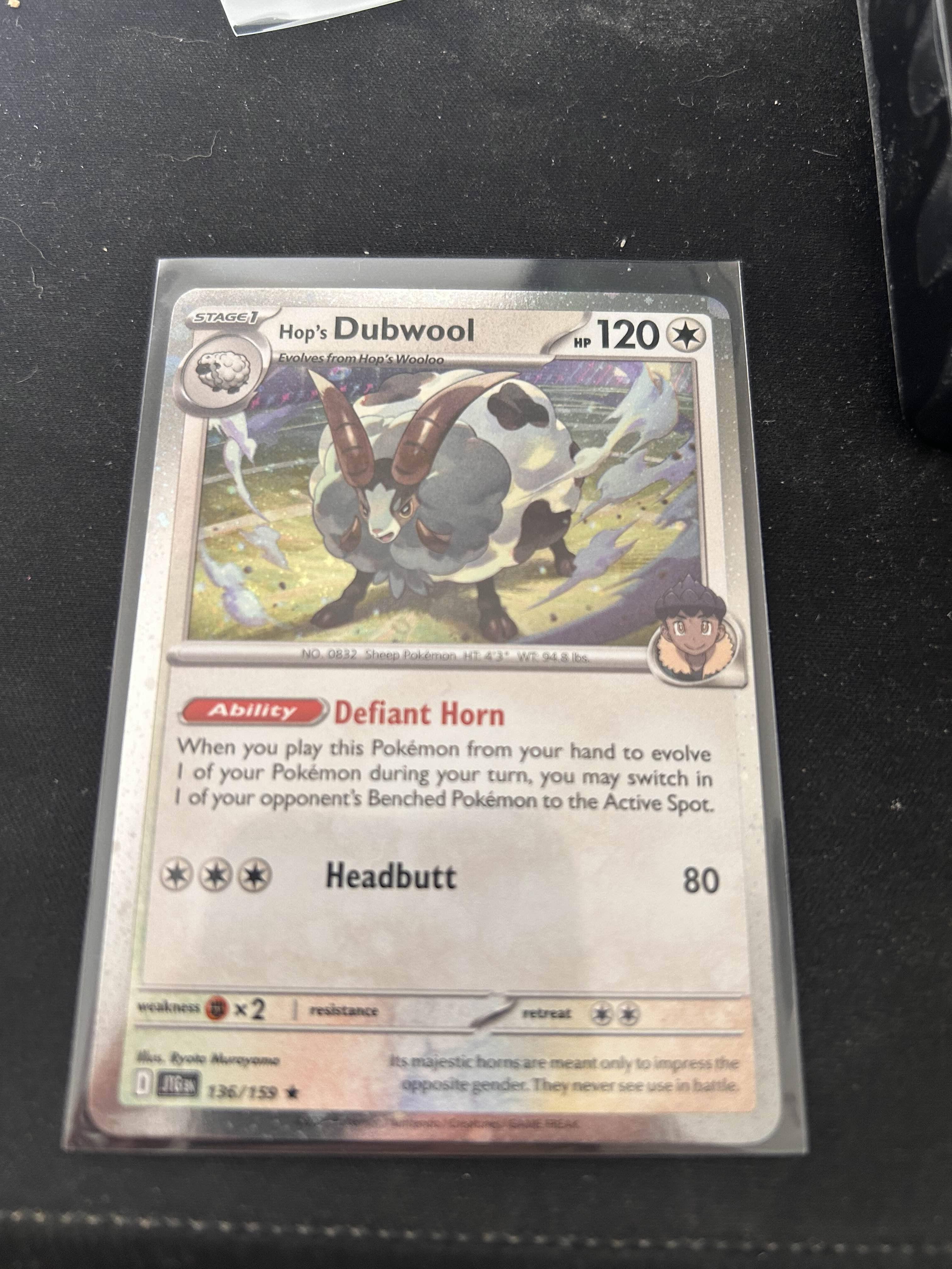 Pokémon TCG: SV09 Promo Card (Hop's Dubwool) 80-10093-101 - Best Buy