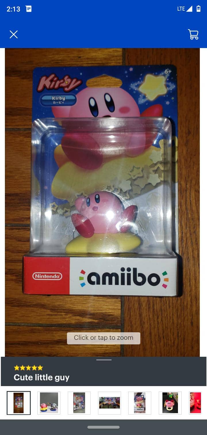 Nintendo amiibo Figure (Kirby Series Kirby) Multi NVLCALAA Nintendo amiibo Figure (Kirby Series Kirby) Multi NVLCALAA