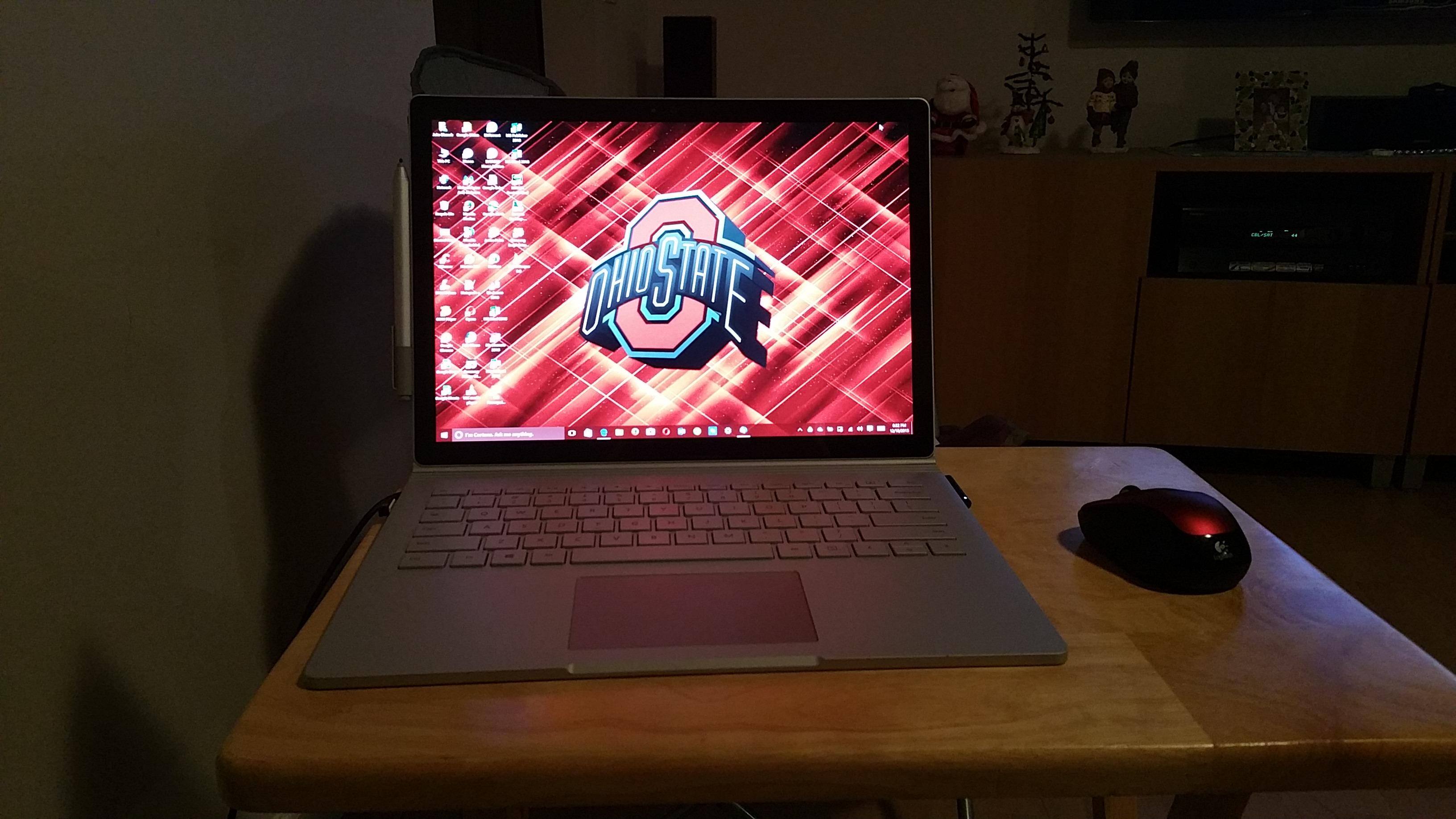 My Surface Book, click to load a larger version