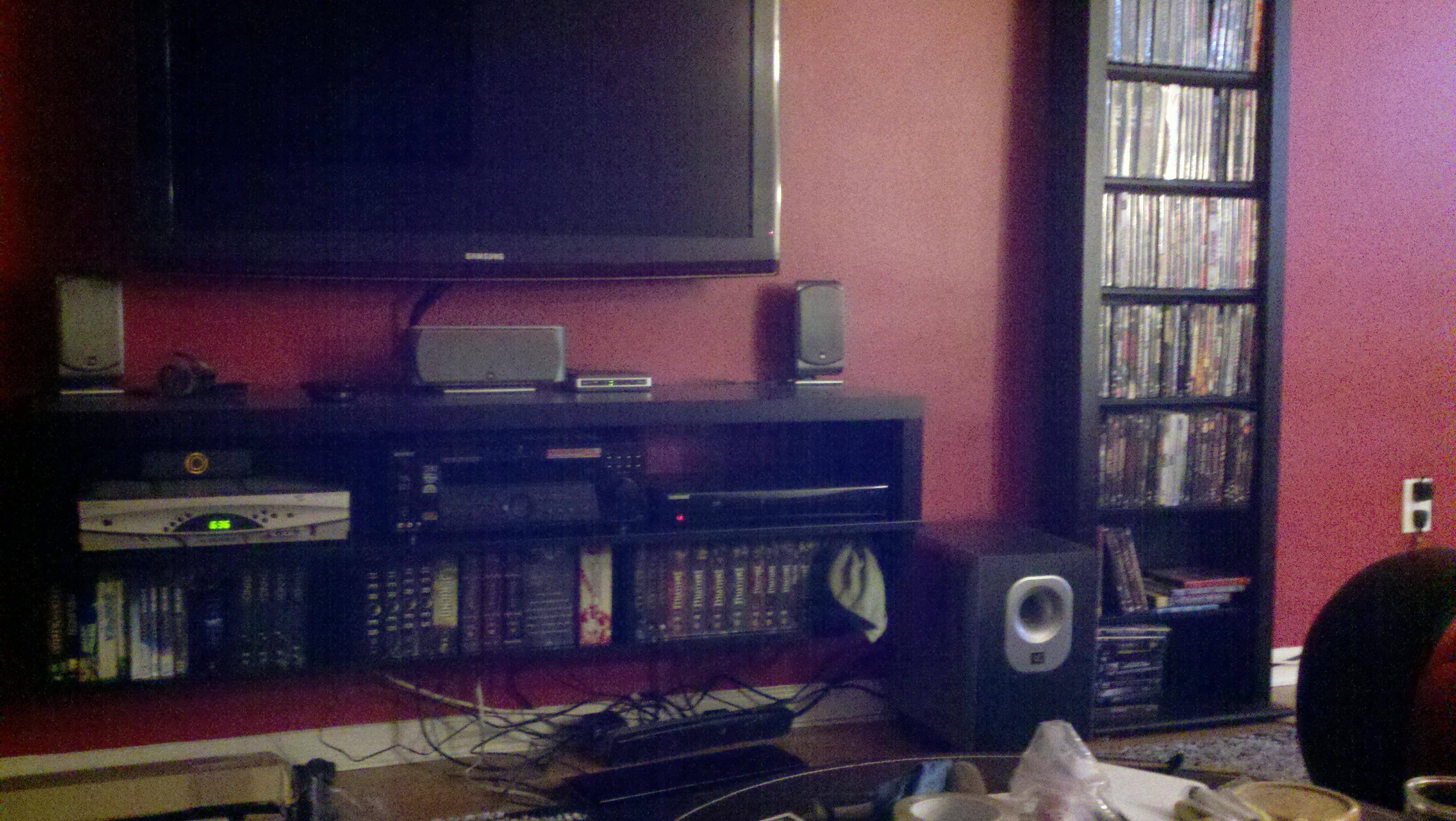 Series 9 Wall Mount A/V console and Media Tower, click to load a larger version