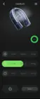 Options on the app, click to load a larger version