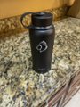 Buzio Duet Series Insulated 32oz Water Bottle with Straw Lid and Flex Lid  Black B1BW101 - Best Buy