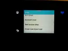 One of the many menus on the printer's display, click to load a larger version