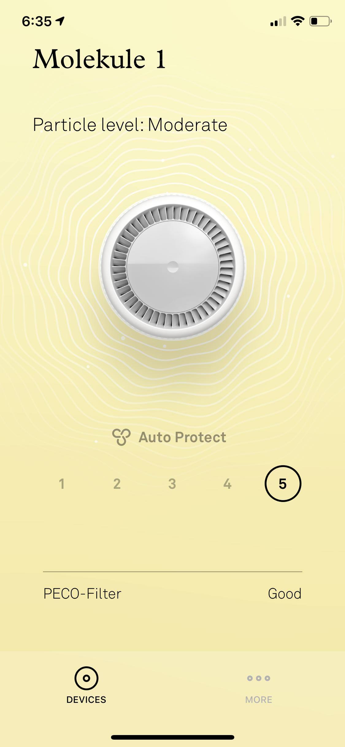 The App, click to load a larger version