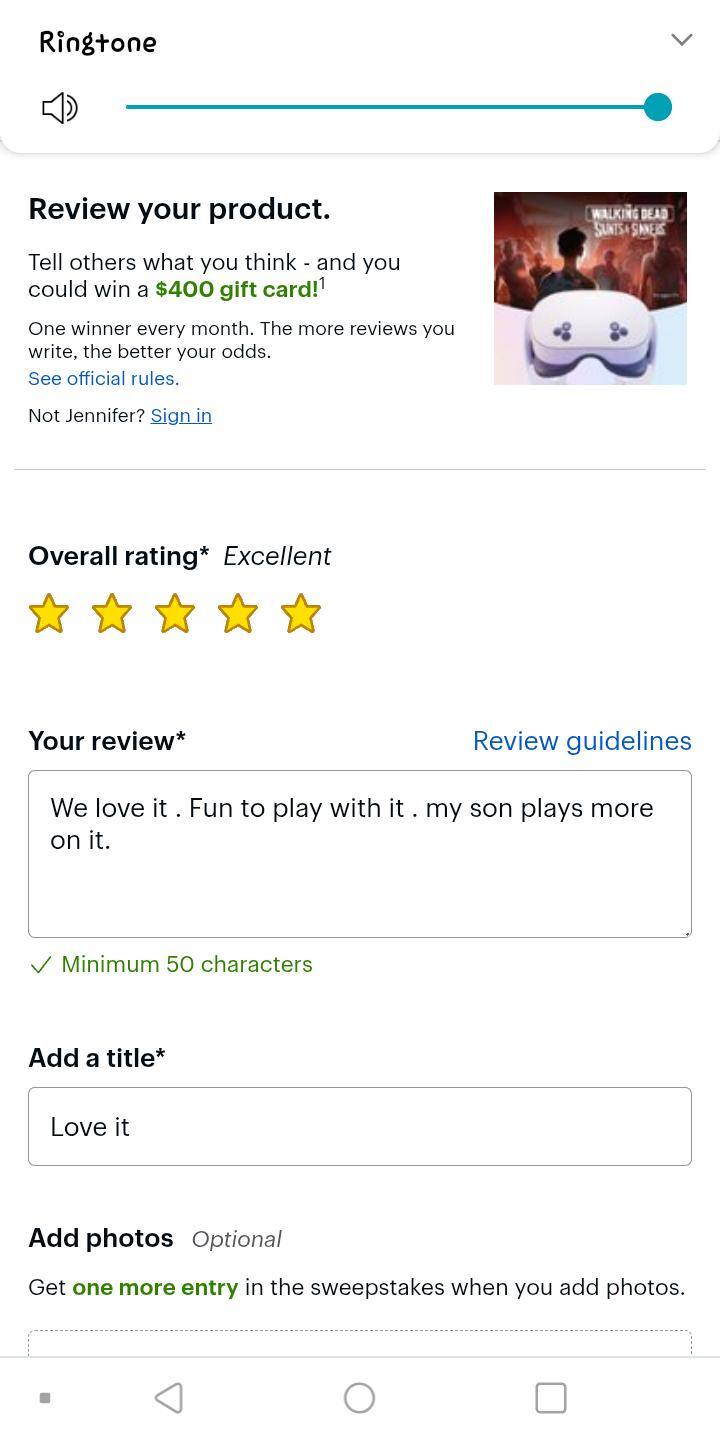 Customer provided, click to load a larger version