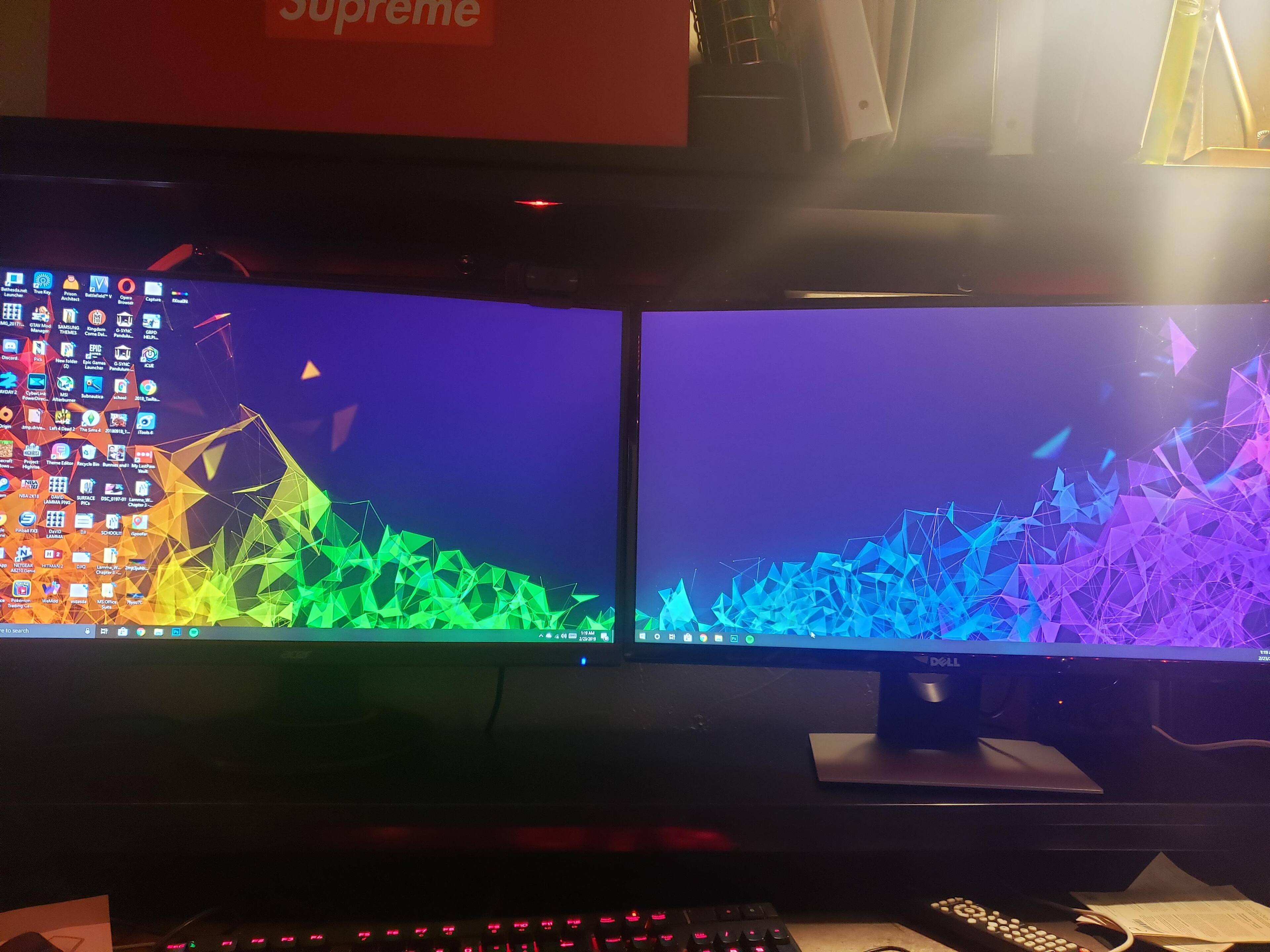 It's the monitor on the RIGHT!, click to load a larger version