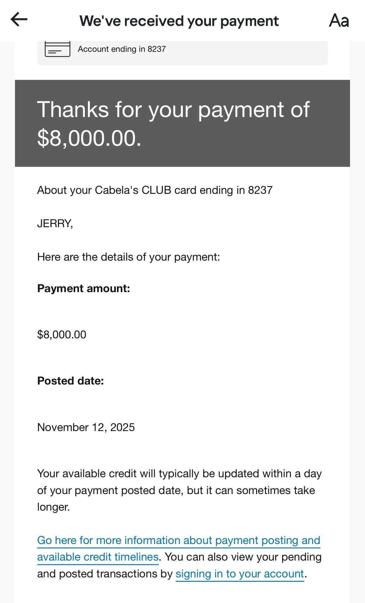 Customer provided image, click to load a larger version