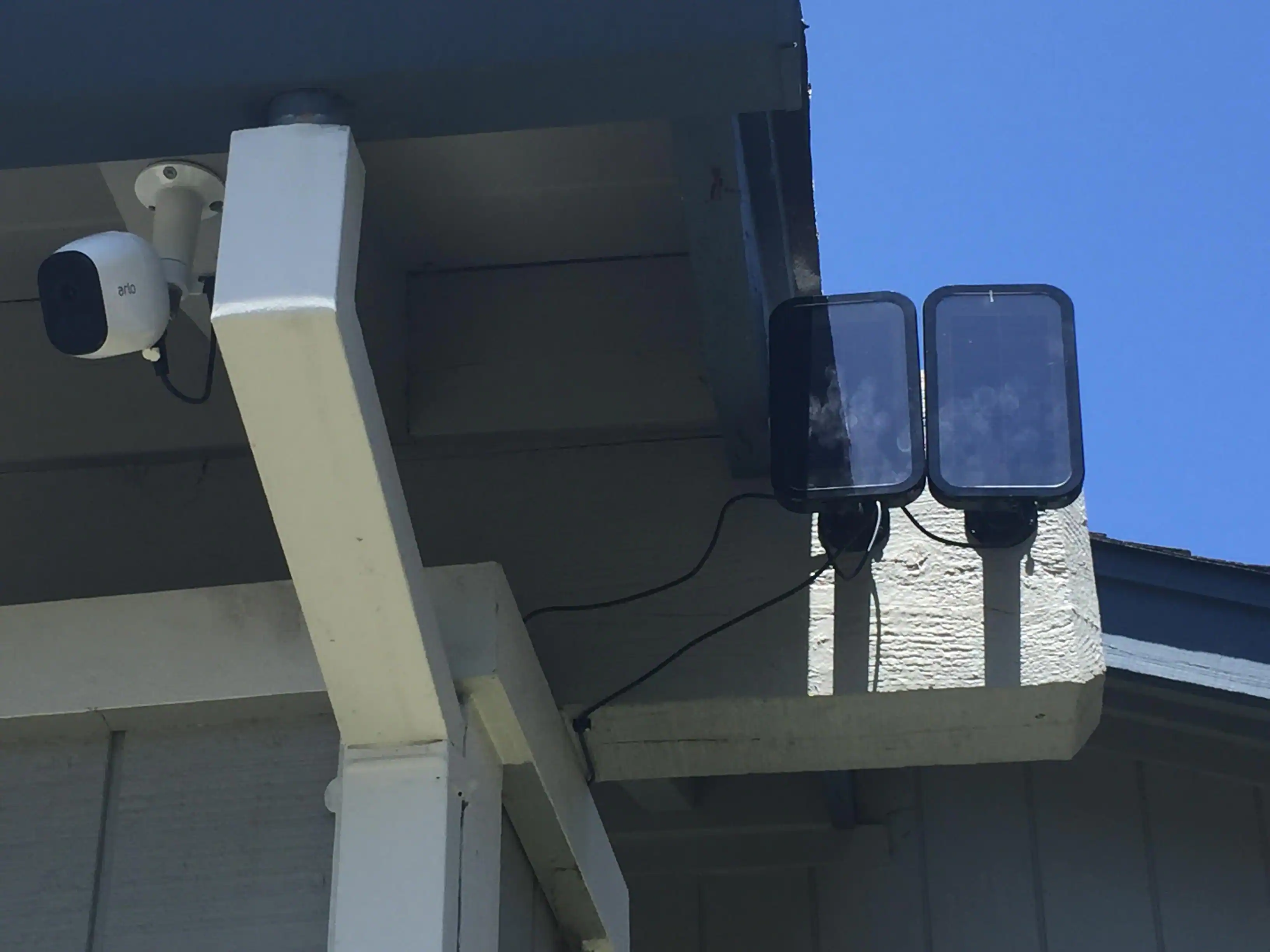 Both of my camera's are within a few feet of each other so I was able to mount these two side by side., click to load a larger version