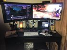 my current set-up with my monitors, click to load a larger version