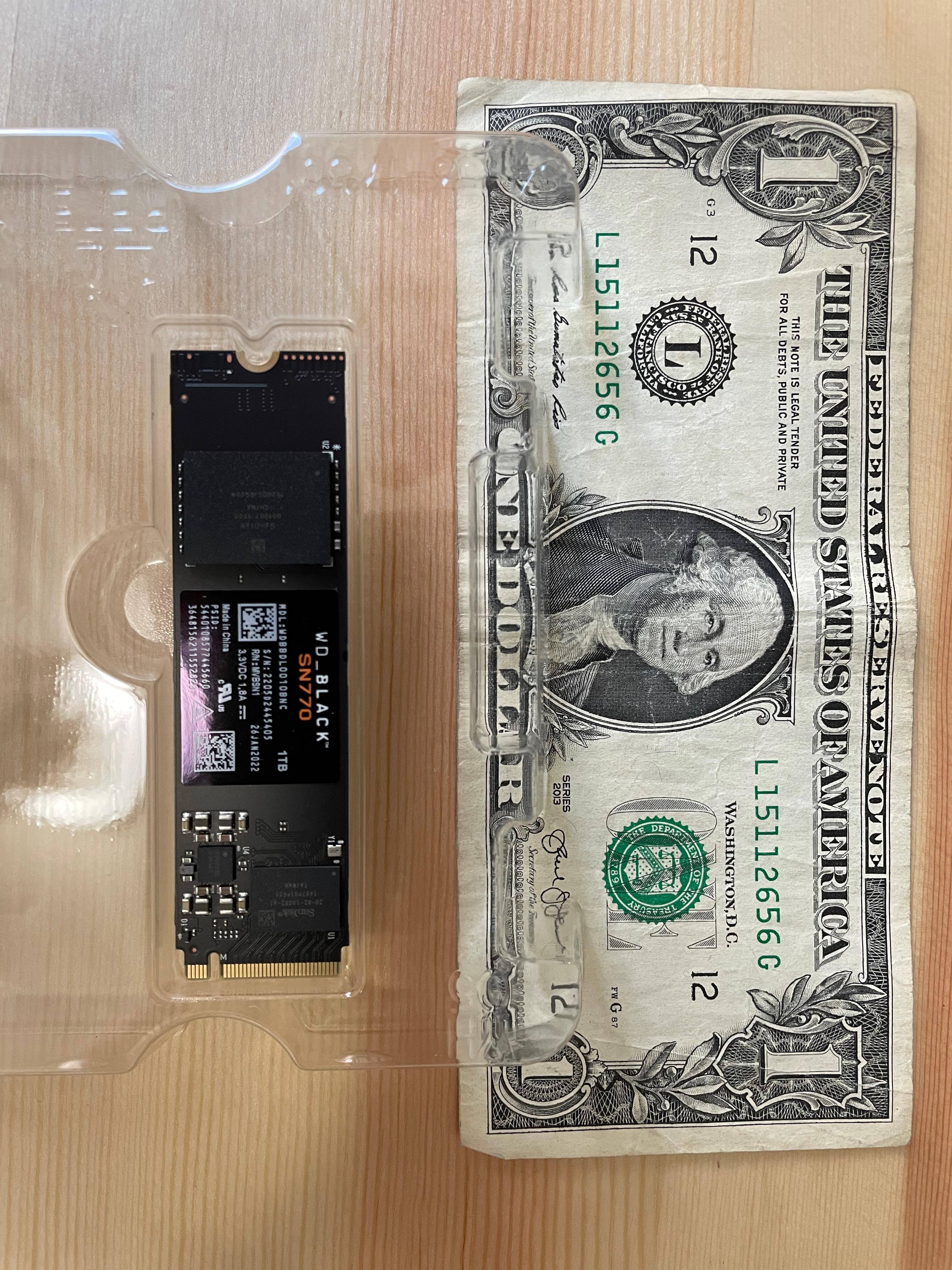 Pretty small form factor like most M2 drives, click to load a larger version