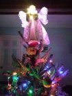 12 Fiber Optic Animated Tree Topper - White Angel – Mr. Christmas