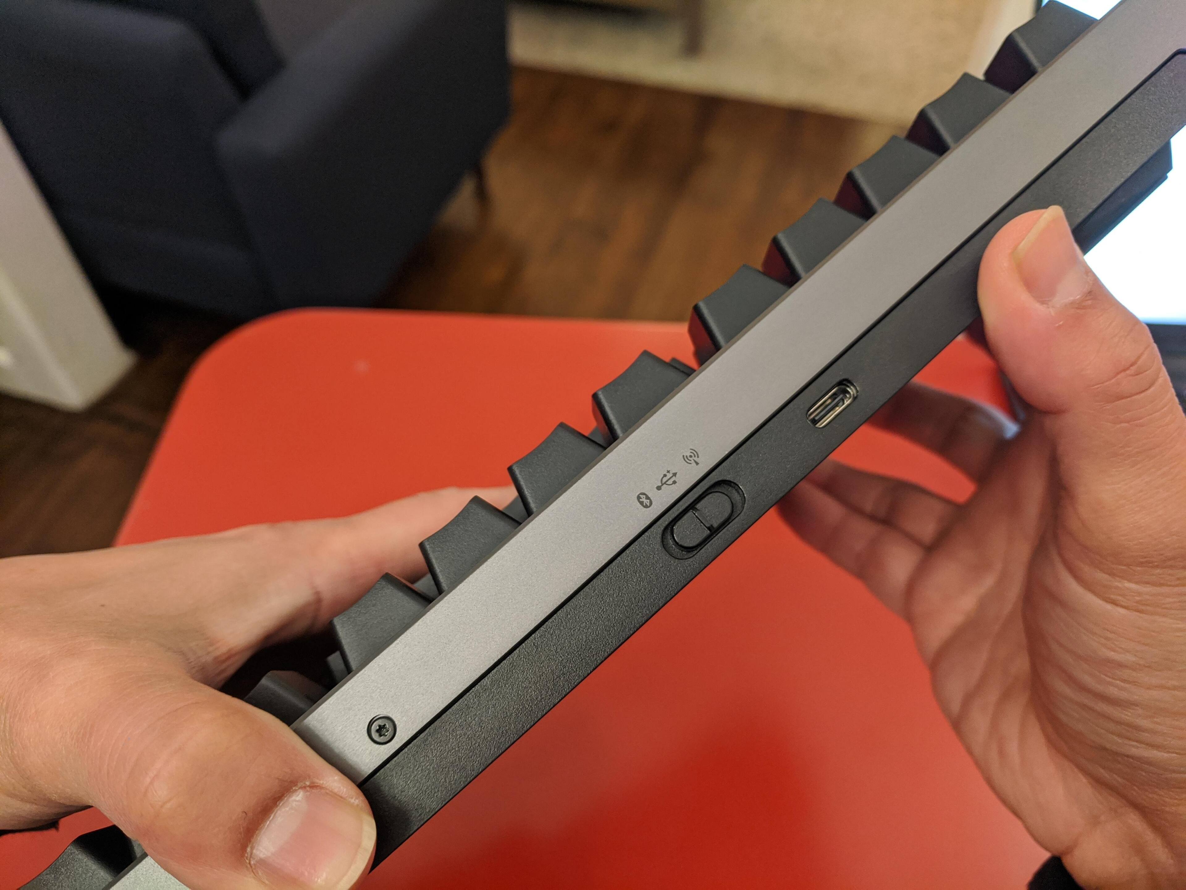 There is a captive area for the dongle. YES!, click to load a larger version