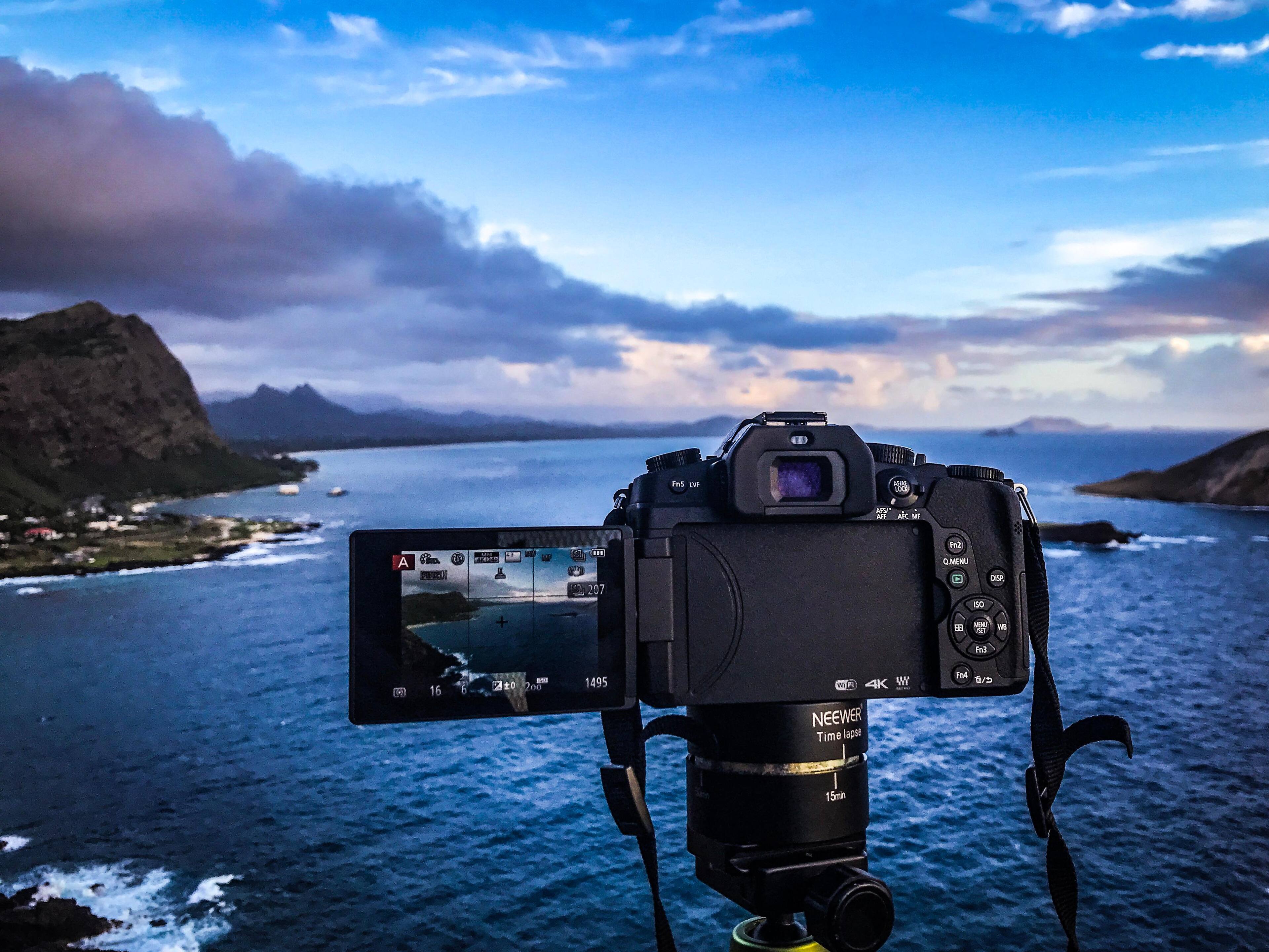 Shooting timelapse, click to load a larger version