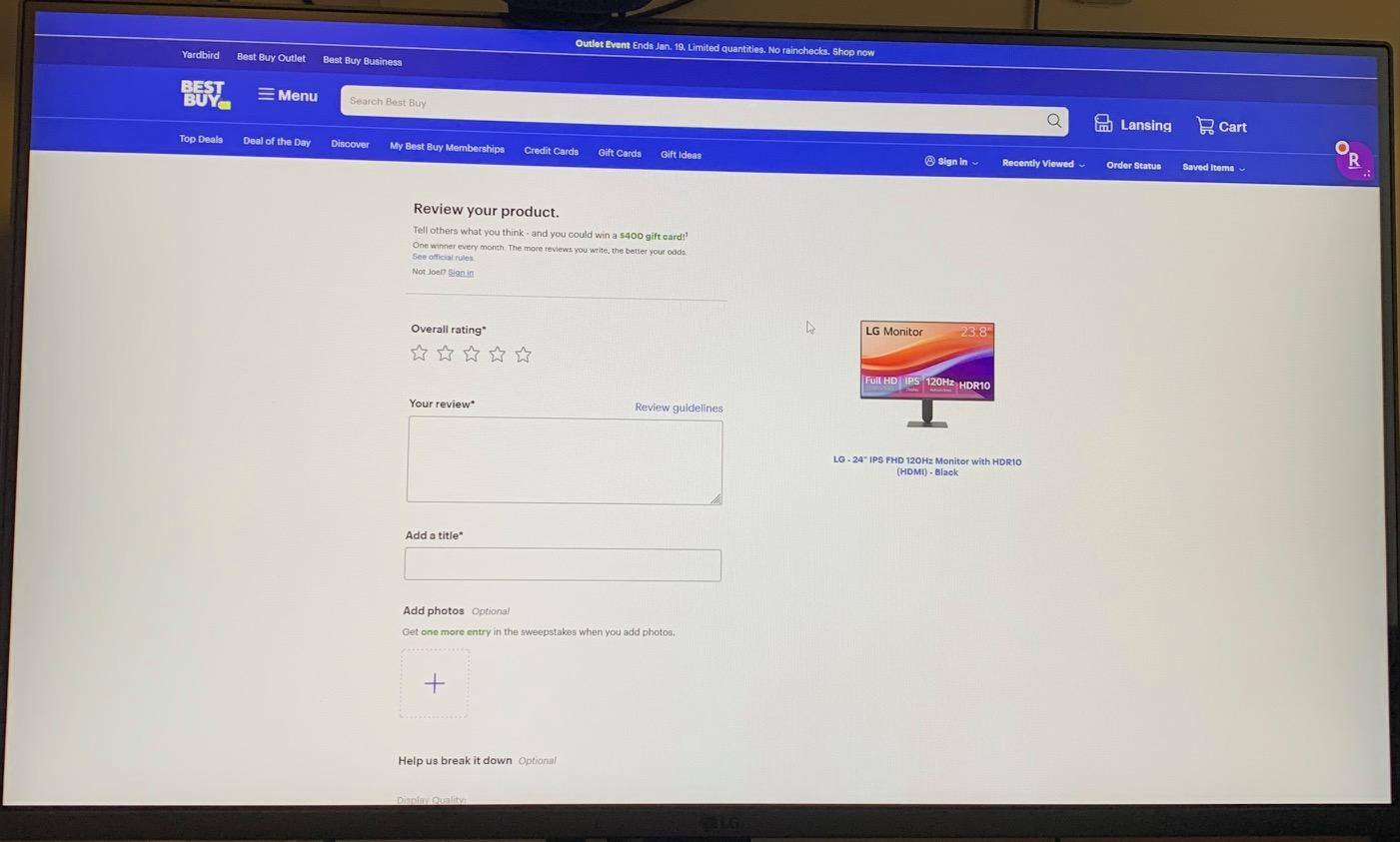 Customer provided image, click to load a larger version