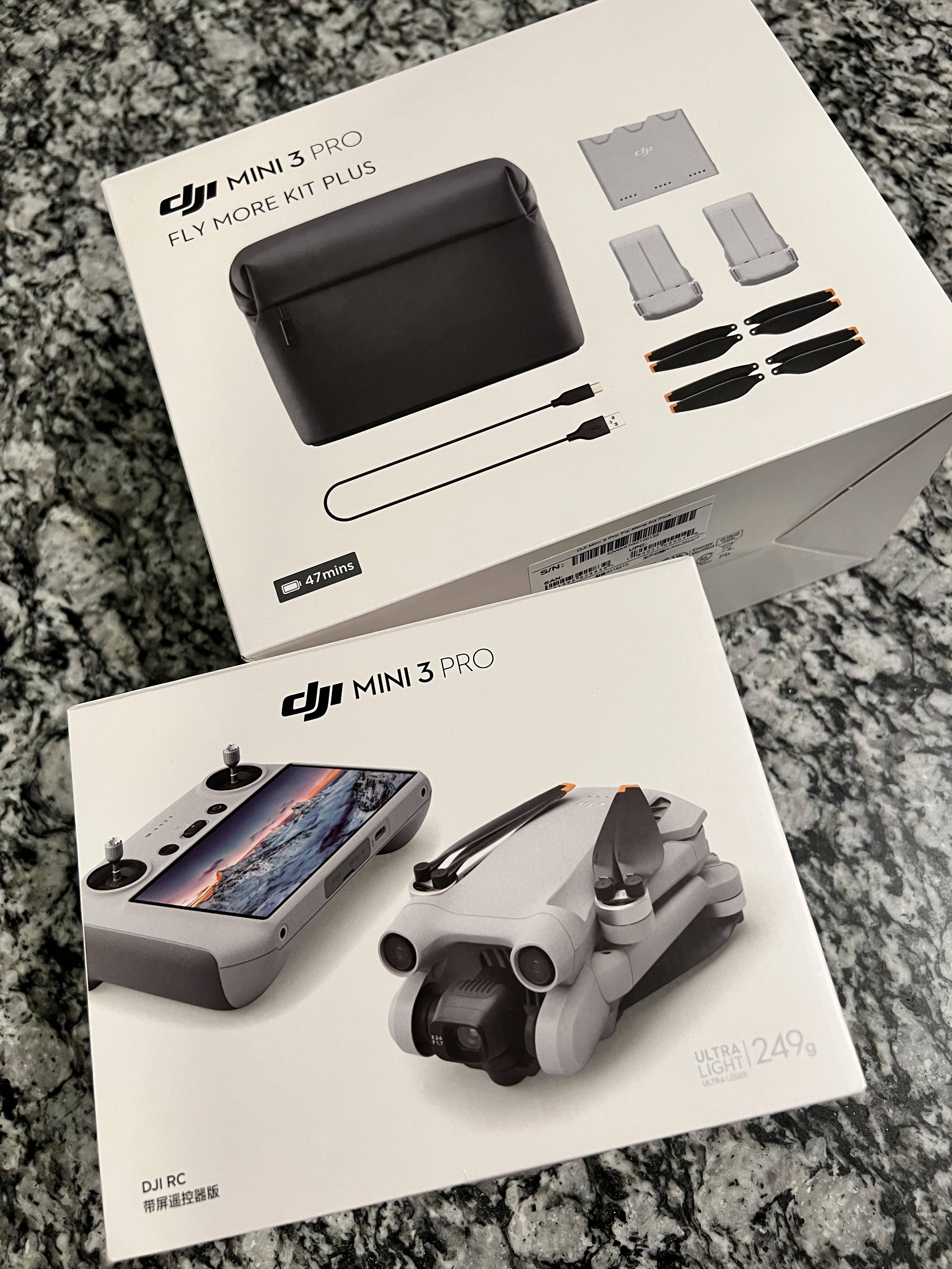 DJI Mini 3 Pro Fly More Kit Plus with 47min Intelligent