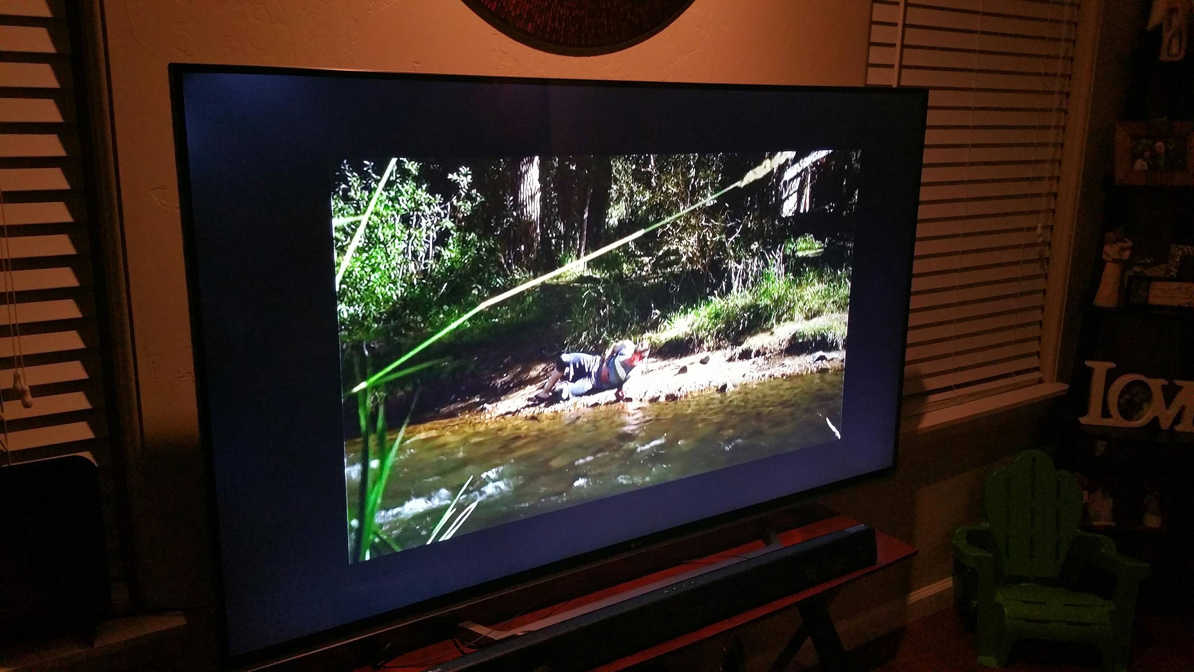 Note bleed in top left corner and all along the bottom of the screen, click to load a larger version