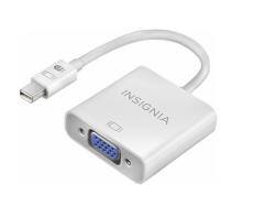 Insignia - Mini DisplayPort-to-VGA Adapter, click to load a larger version