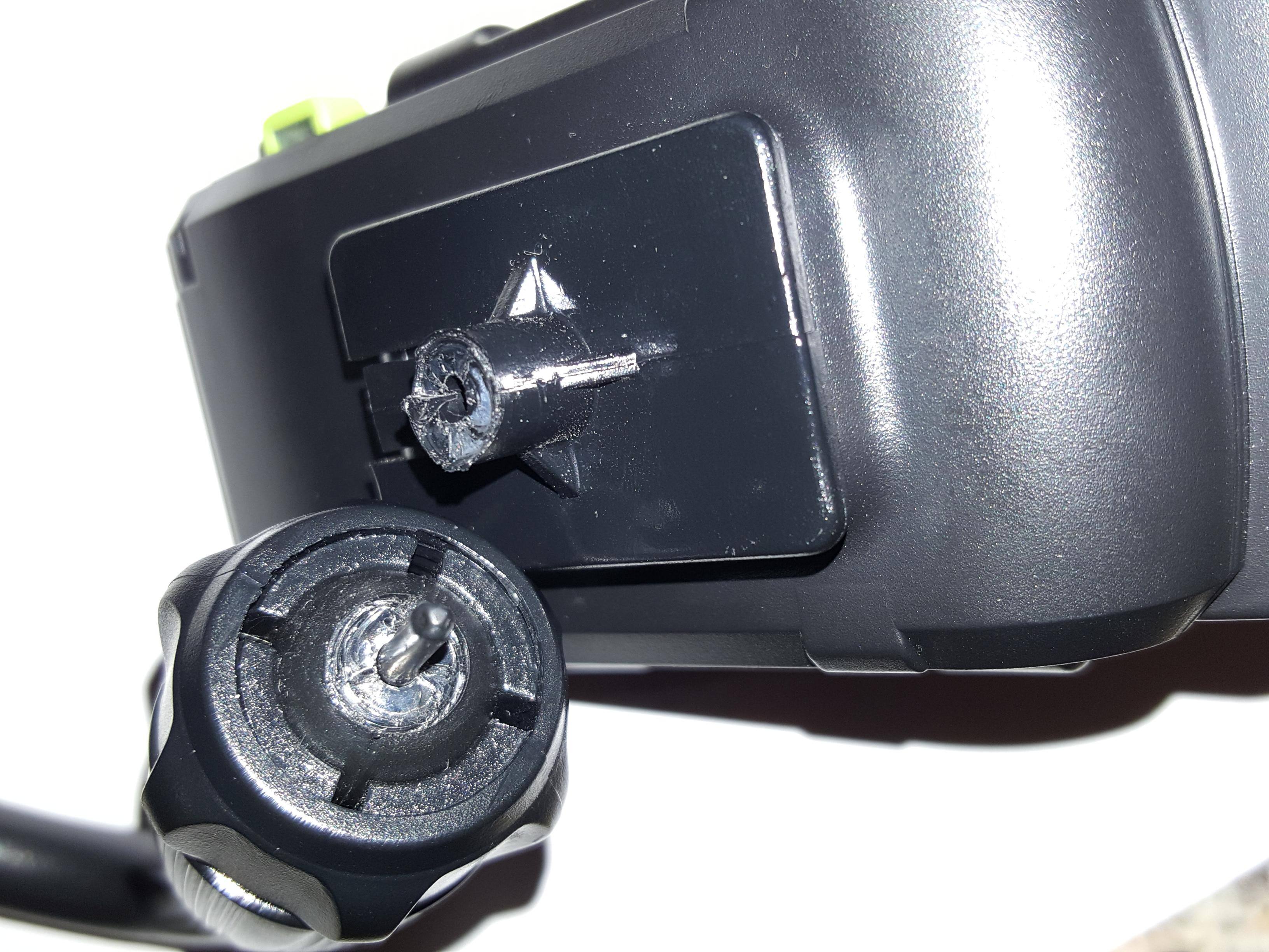 Broke off at the joint, click to load a larger version