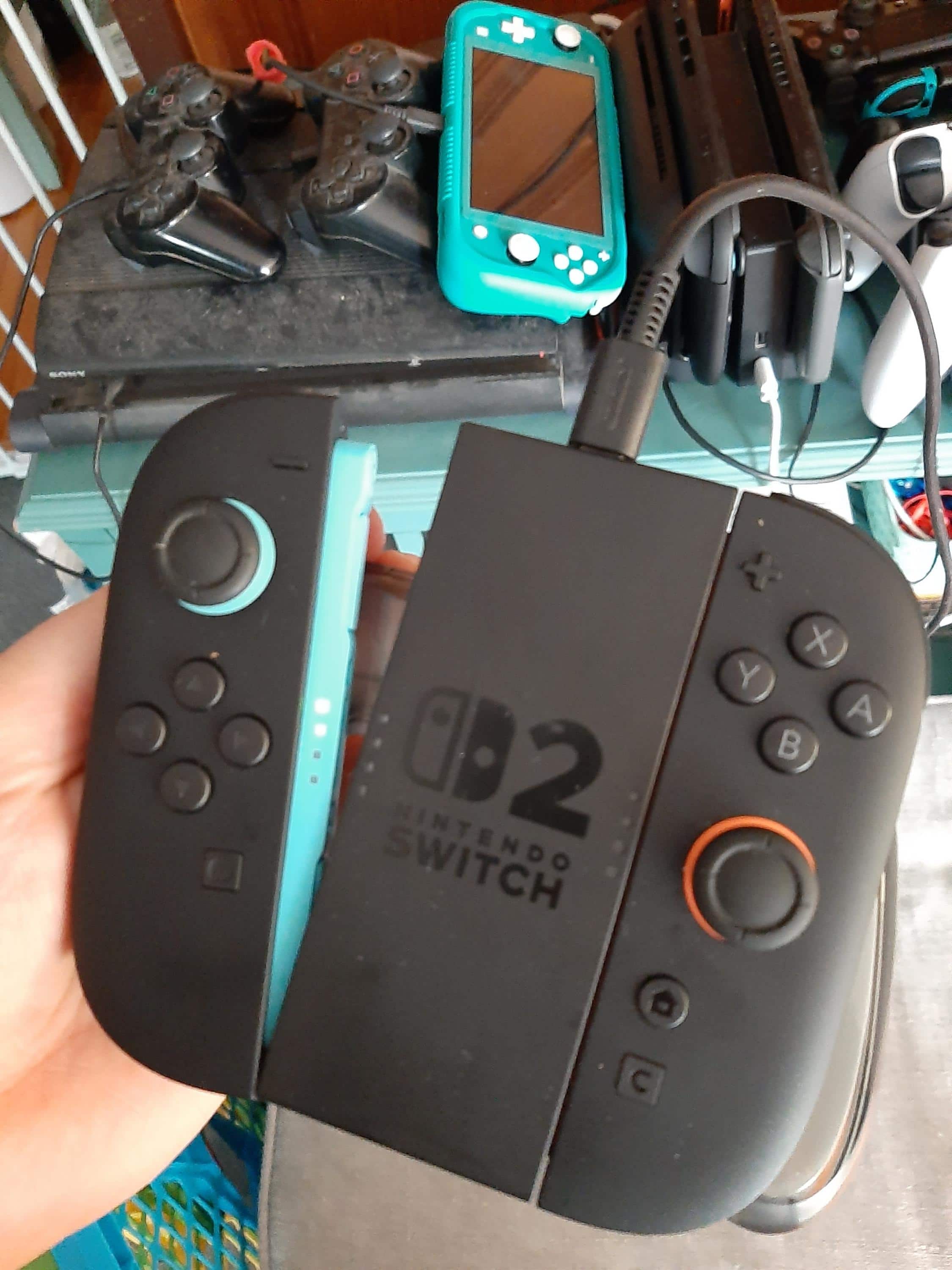 Nintendo Joy Con 2 (L)/(R) Light Blue/Light Red Multi BEEAJAAAA