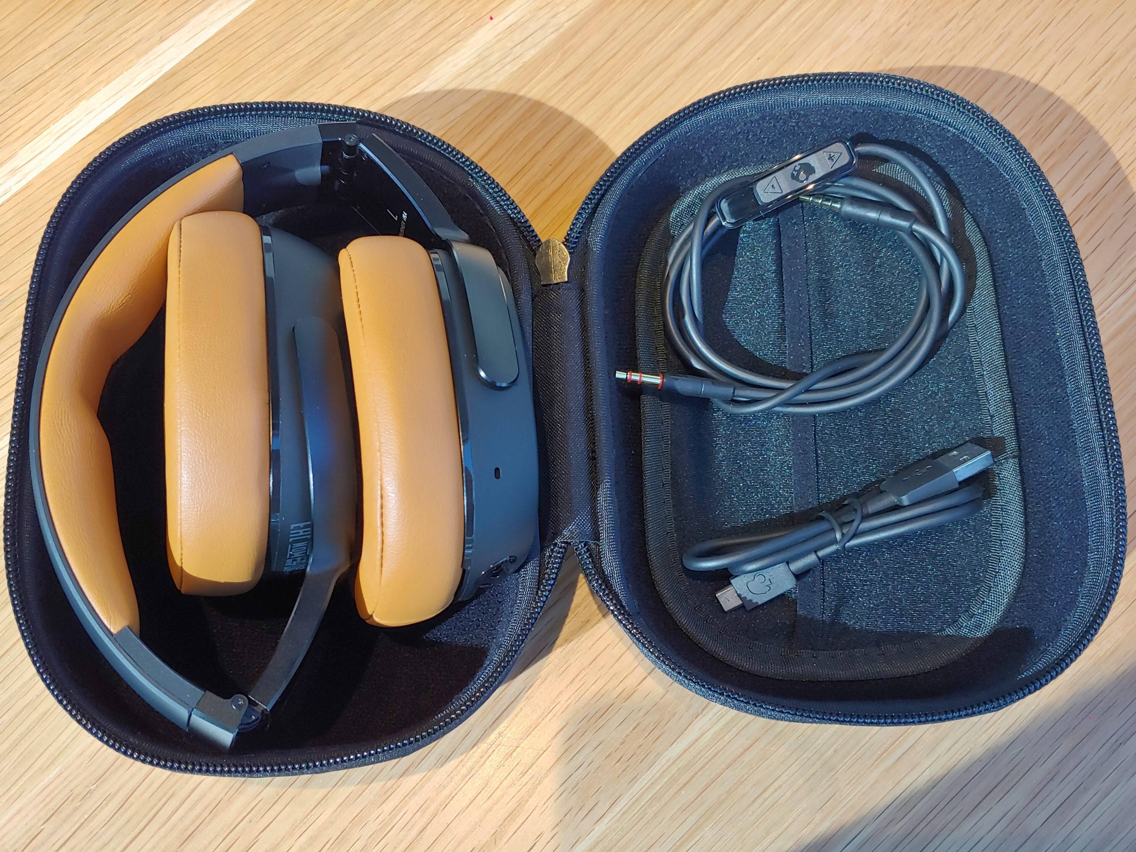 Skullcandy Crusher360 ブラック/ブラウン(2018限定品) Skullcandy Crusher 360 Wireless Over the Ear Headphones