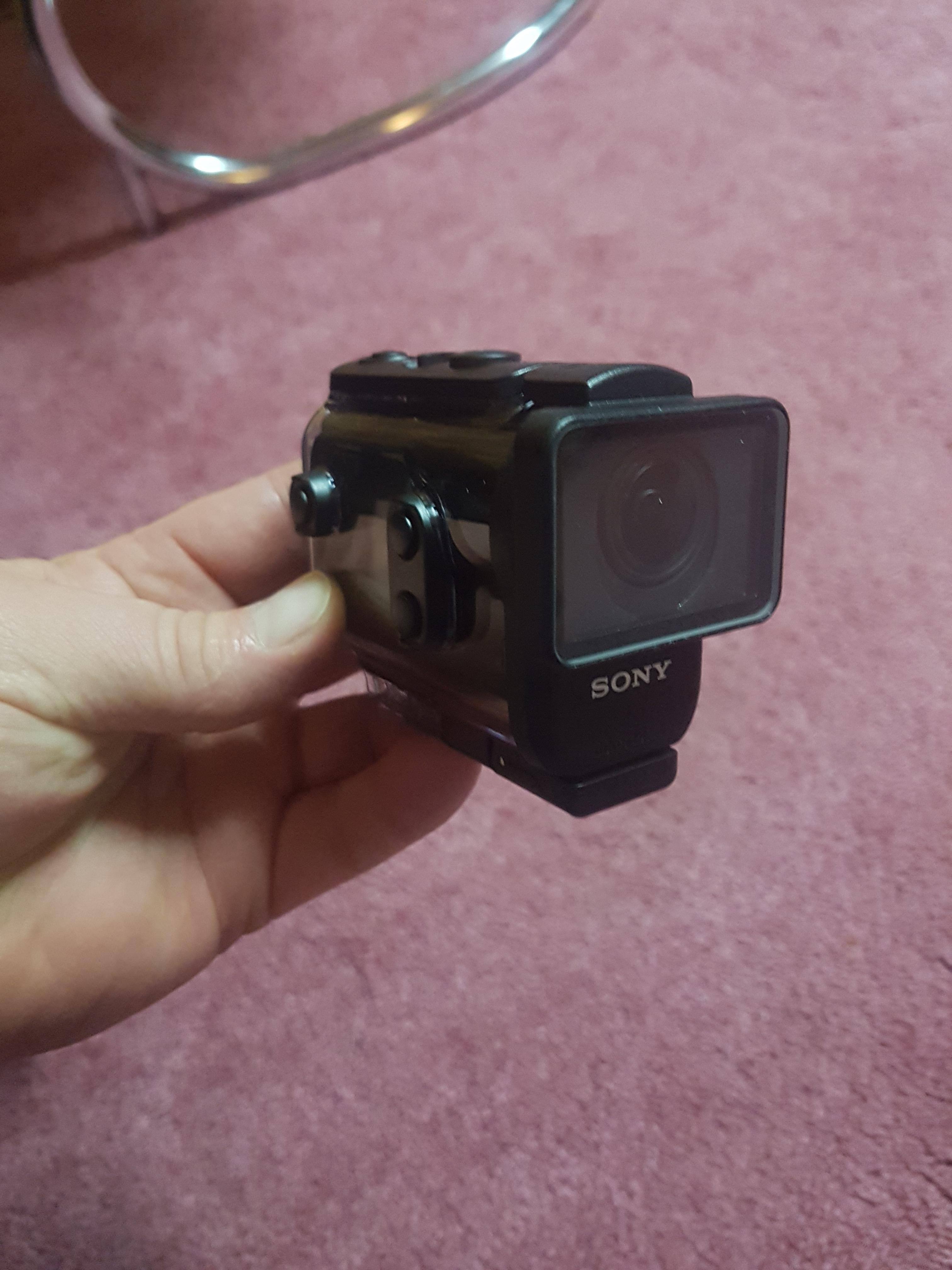 with waterproof housing on, click to load a larger version