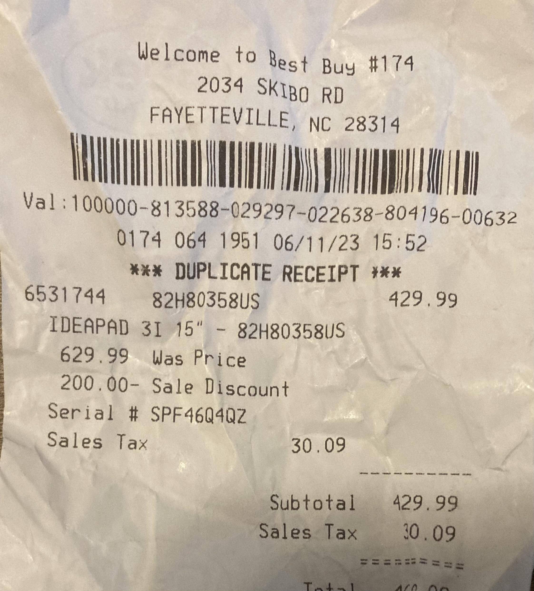 Customer provided, click to load a larger version