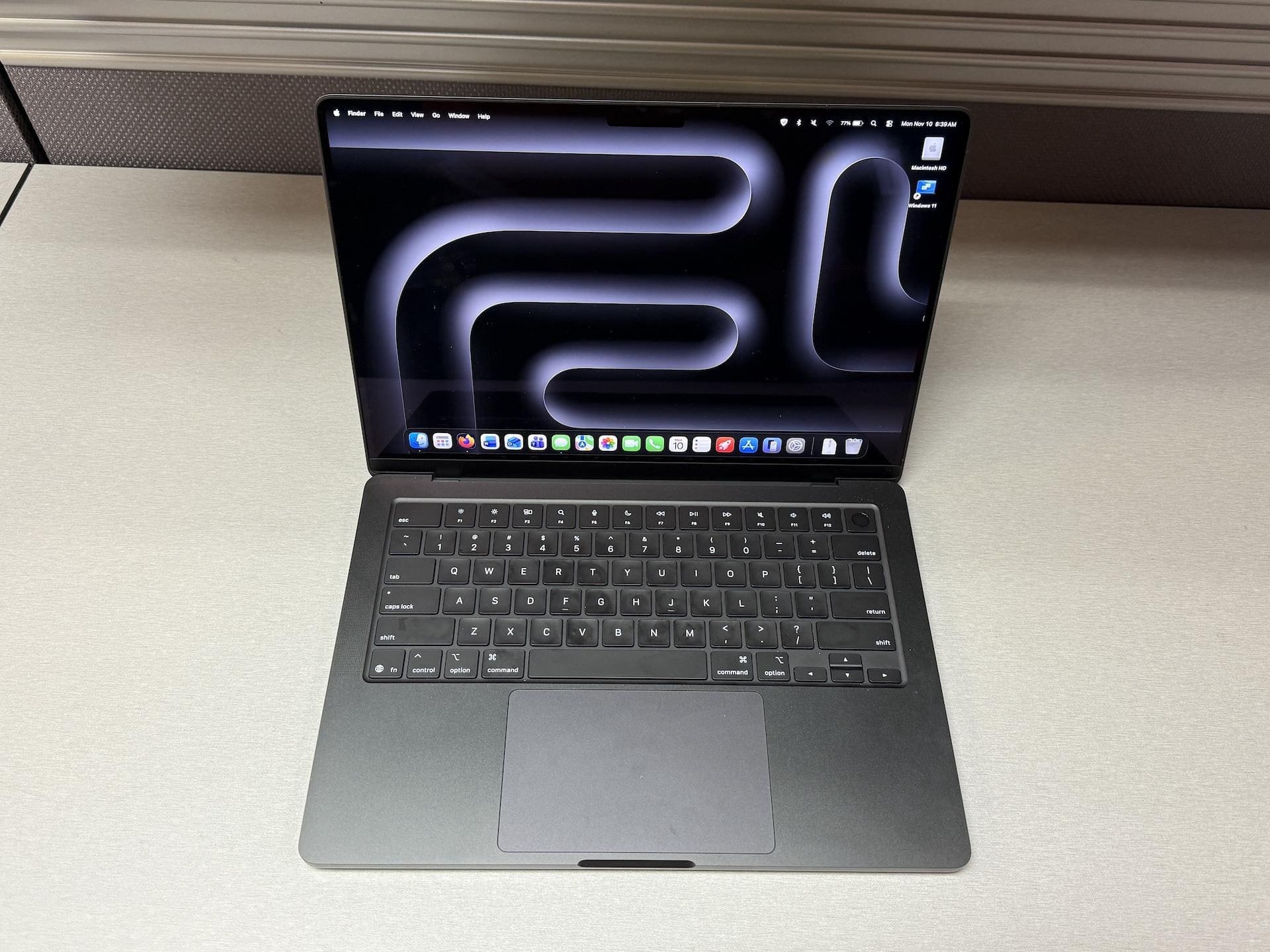 14 inch MacBook Pro Apple M5 chip with 10 core CPU and 10 core GPU