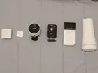 Main devices in SimpliSafe 12-piece Whole Home Kit, click to load a larger version