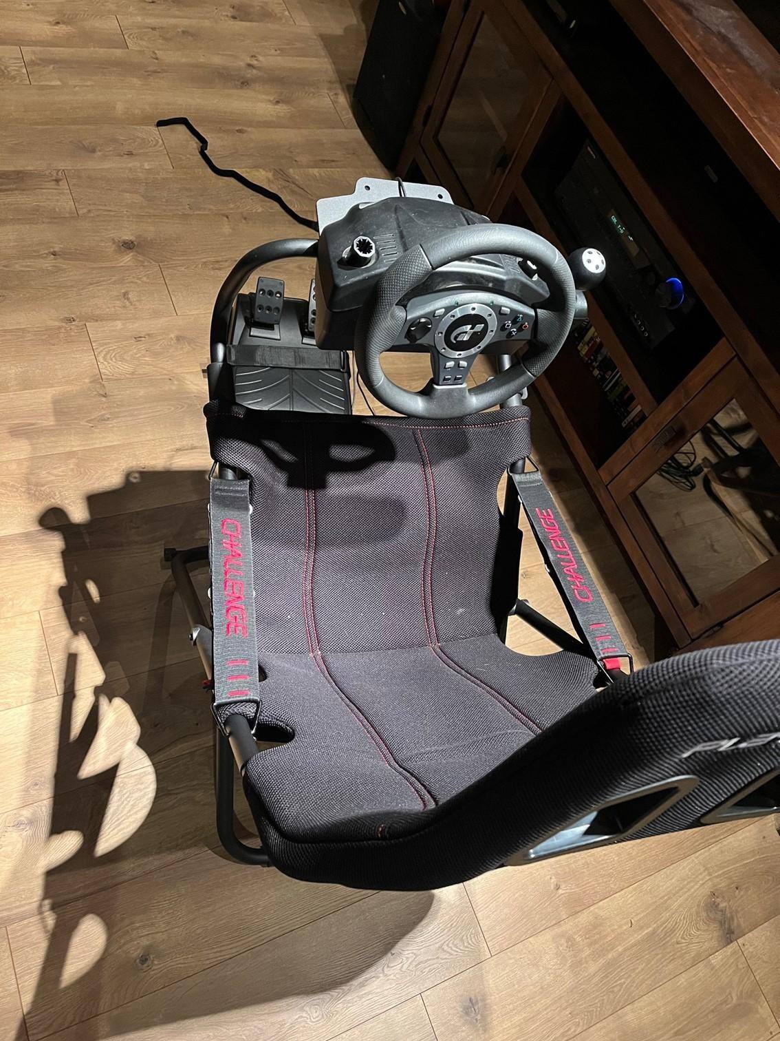 PlaySeat Challenge Foldable and Adjustable Sim Racing Cockpit