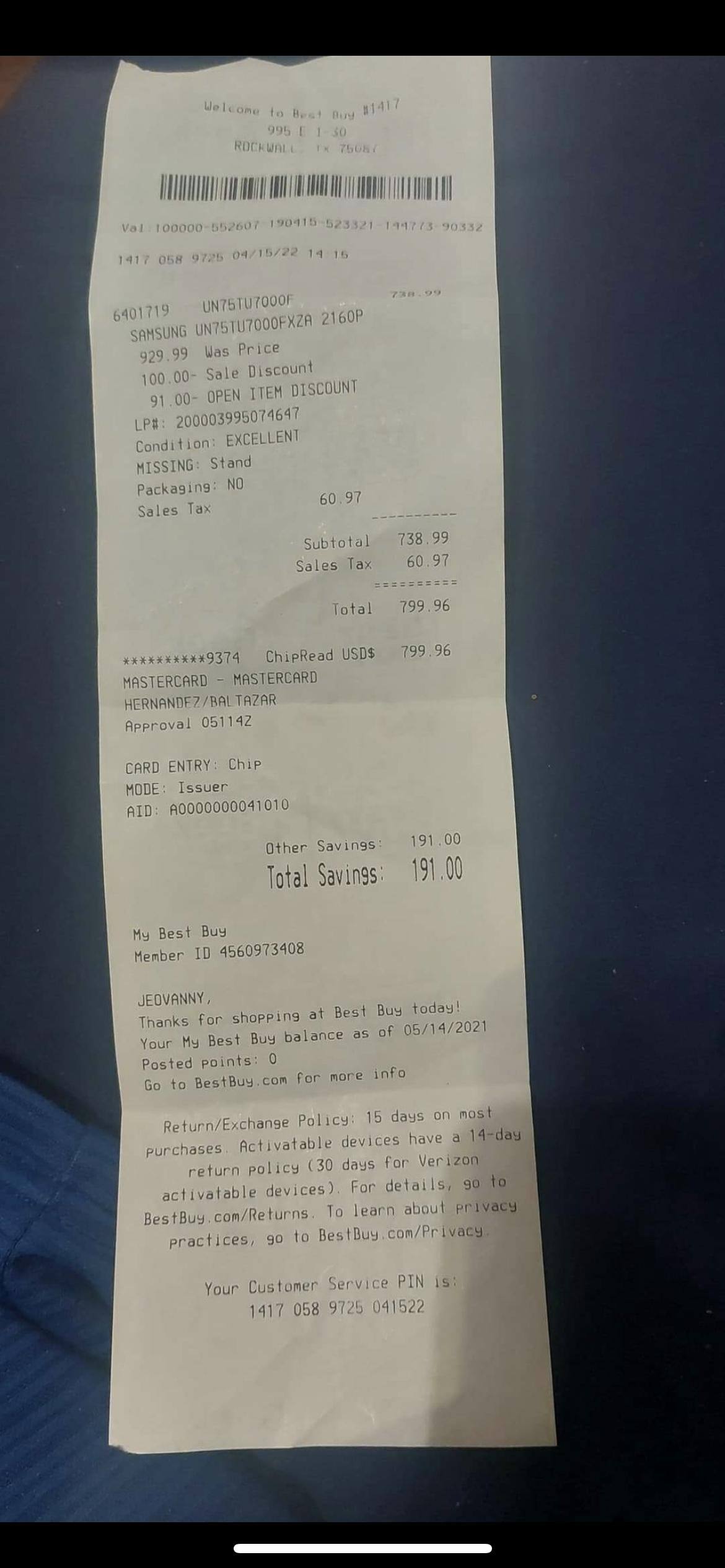 Customer provided, click to load a larger version