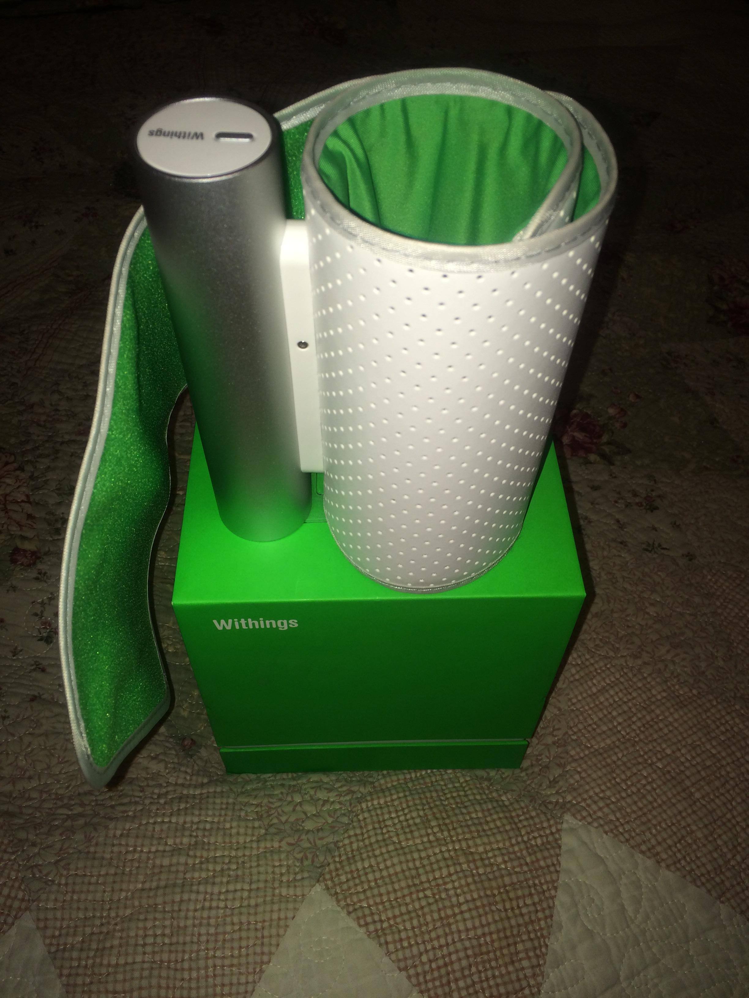 Withings BP Monitor, click to load a larger version