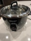 Elite Gourmet 10-Cup Rice Cooker with Glass Lid, Stainless Steel Inner Pot,  Automatic Keep Warm Function - Macy's