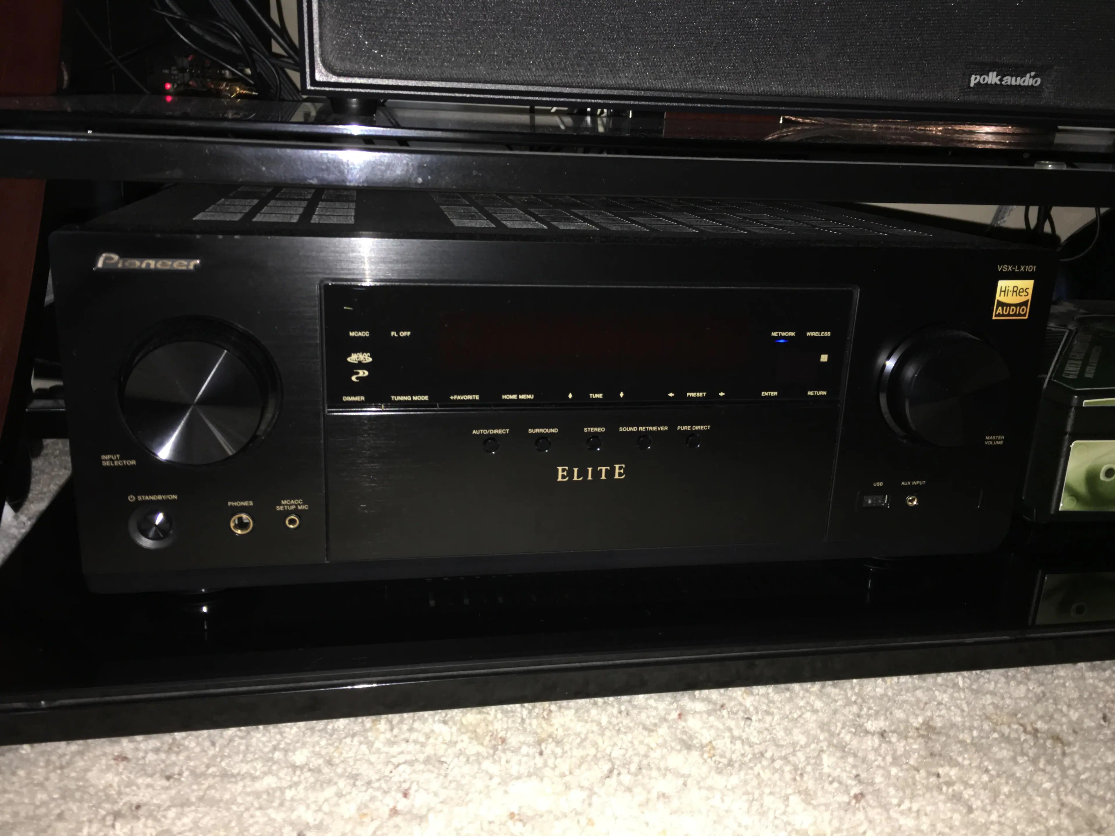 Pioneer Elite 980W, click to load a larger version