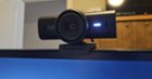 light ON when active video.  Mics on the front panel on each side of the lens., click to load a larger version