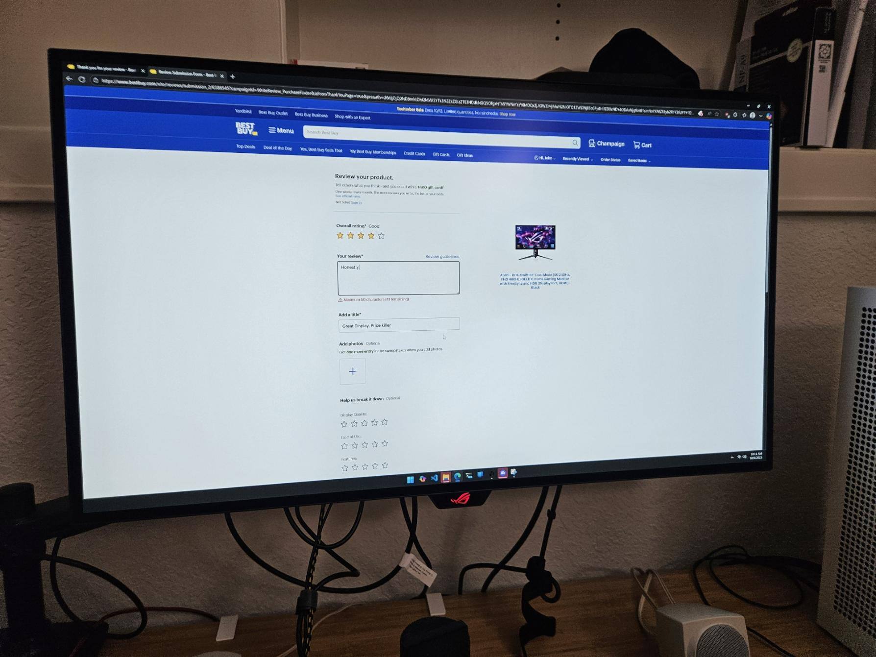 Customer provided image, click to load a larger version