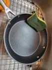 Easy to clean with a non-stick safe sponge, soap, and water., click to load a larger version
