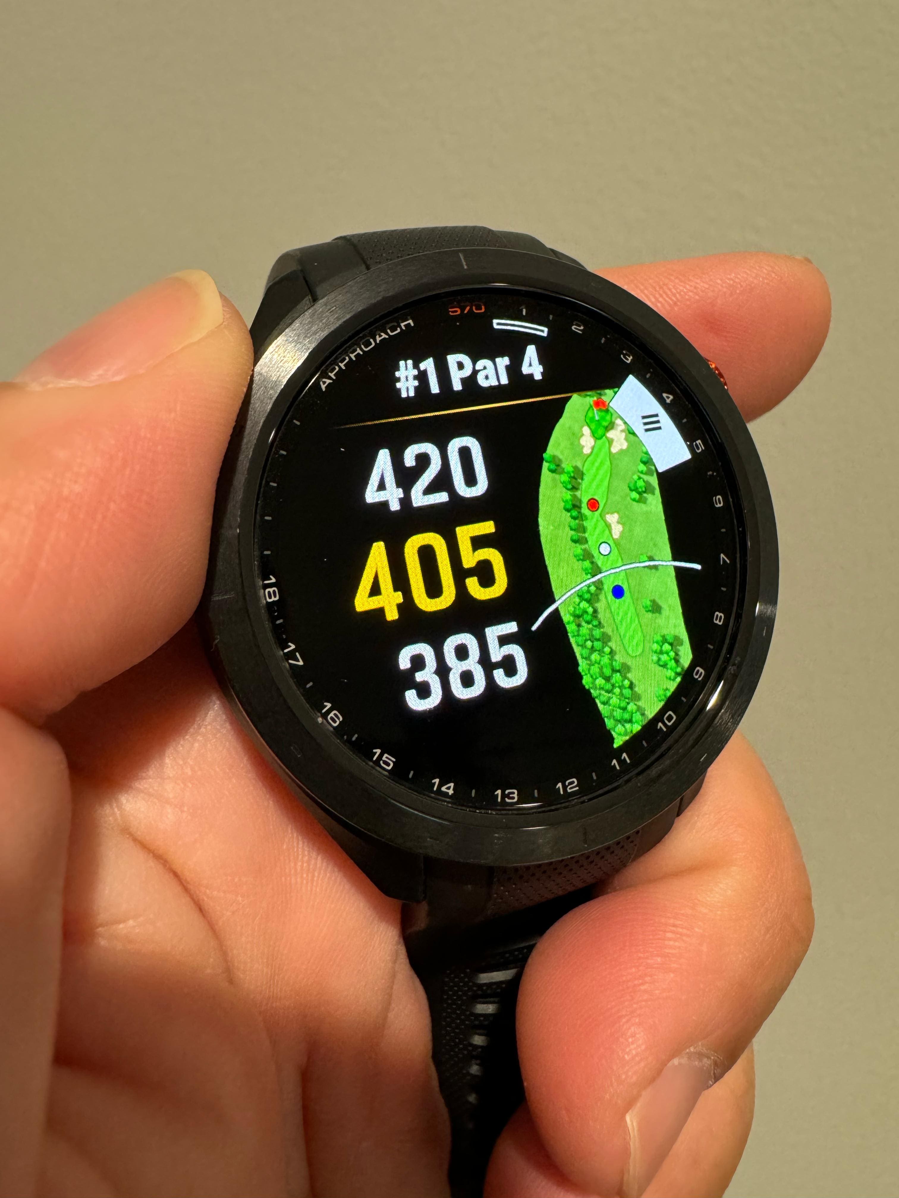 Garmin Approach S70 GPS Smartwatch 47mm Ceramic Black Ceramic