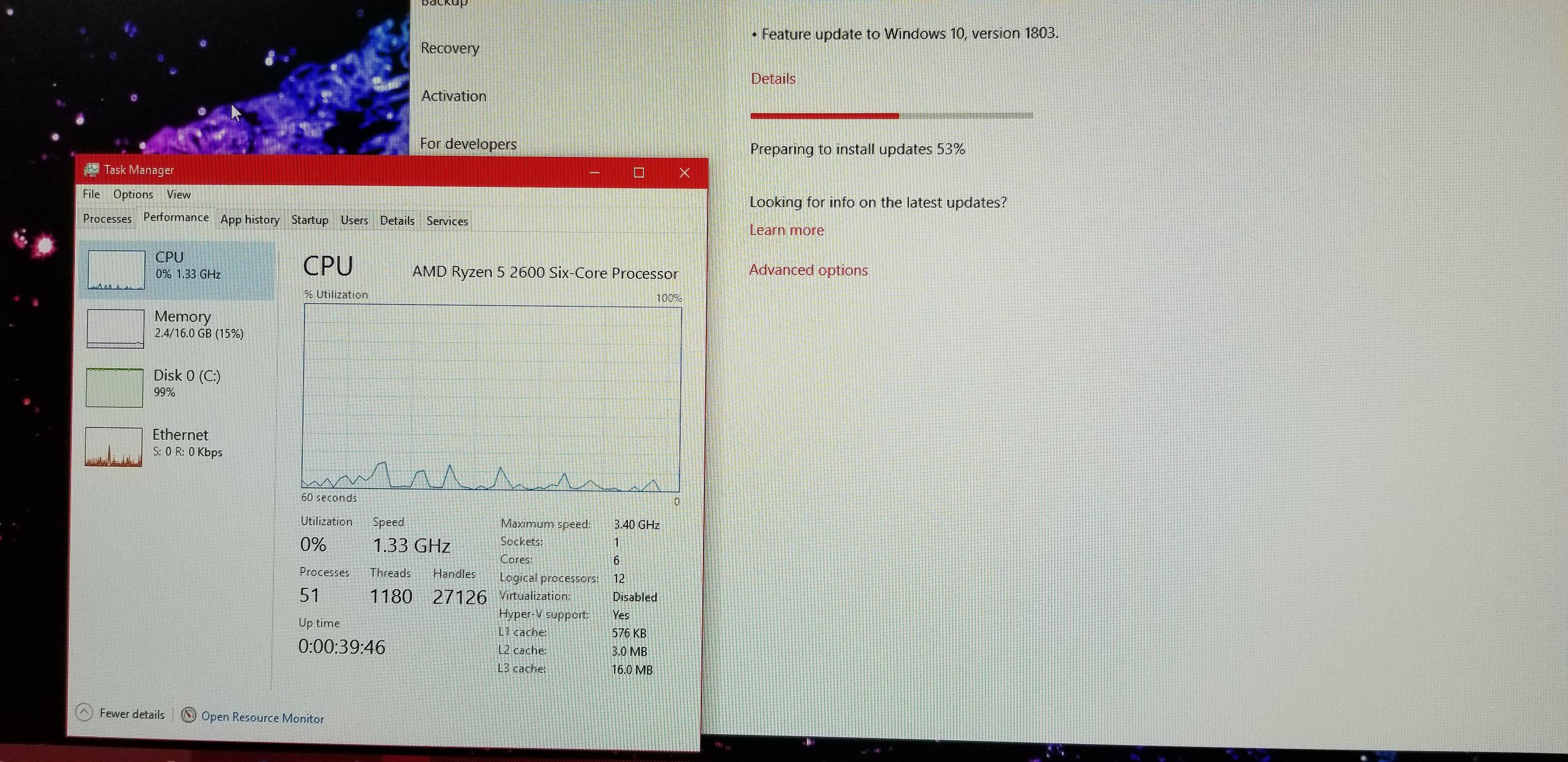 I think clock speeds just are not fast enough., click to load a larger version