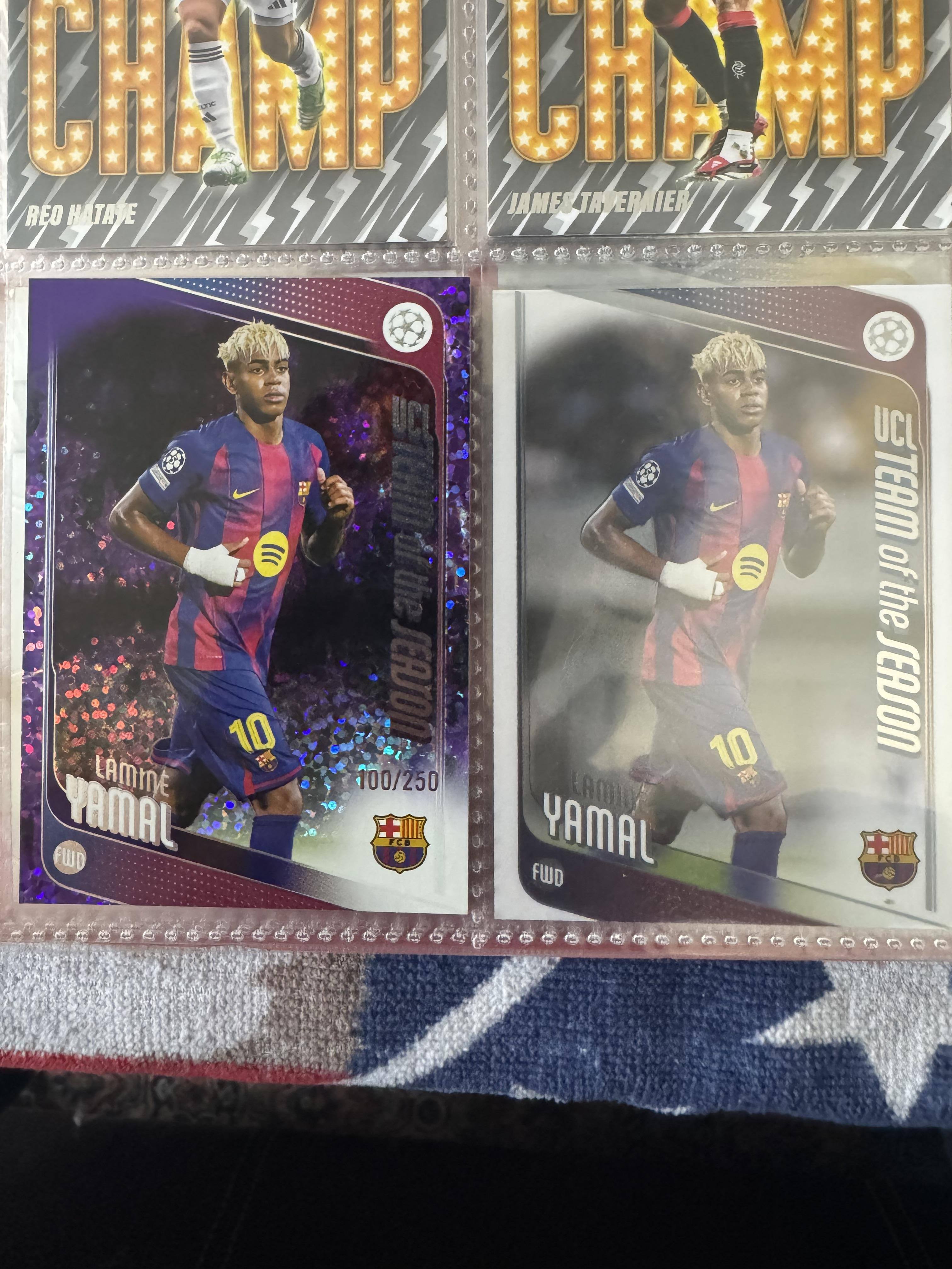 2025 2026 Topps UEFA Club Competitions Blaster Box SP-T256SOCUCCB
