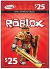 $25 Roblox card, click to load a larger version