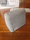 Heather grey fabric exterior speaker covers are well done. Nice soft texture, while feeling durable at the same time., click to load a larger version