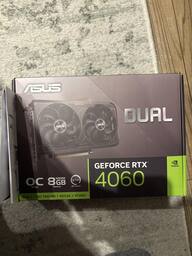 ASUS Dual NVIDIA GeForce RTX 4060 Overclock V2 8GB GDDR6 PCI ASUS Dual NVIDIA GeForce RTX 4060 Overclock V2 8GB GDDR6 PCI
