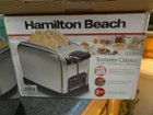 Hamilton Beach Classic 2 Slice Toaster, Stainless Steel - 22782